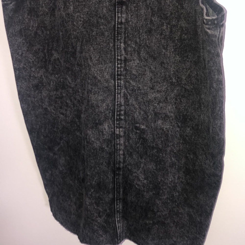 Wild Fable Women's Denim Pinafore Dress - Picture 9 of 11